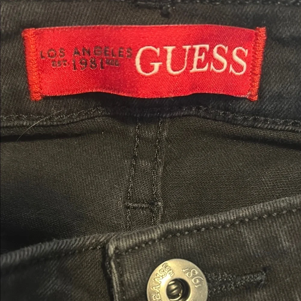 Women's Guess 31 reg high rise skinny Black Jeans